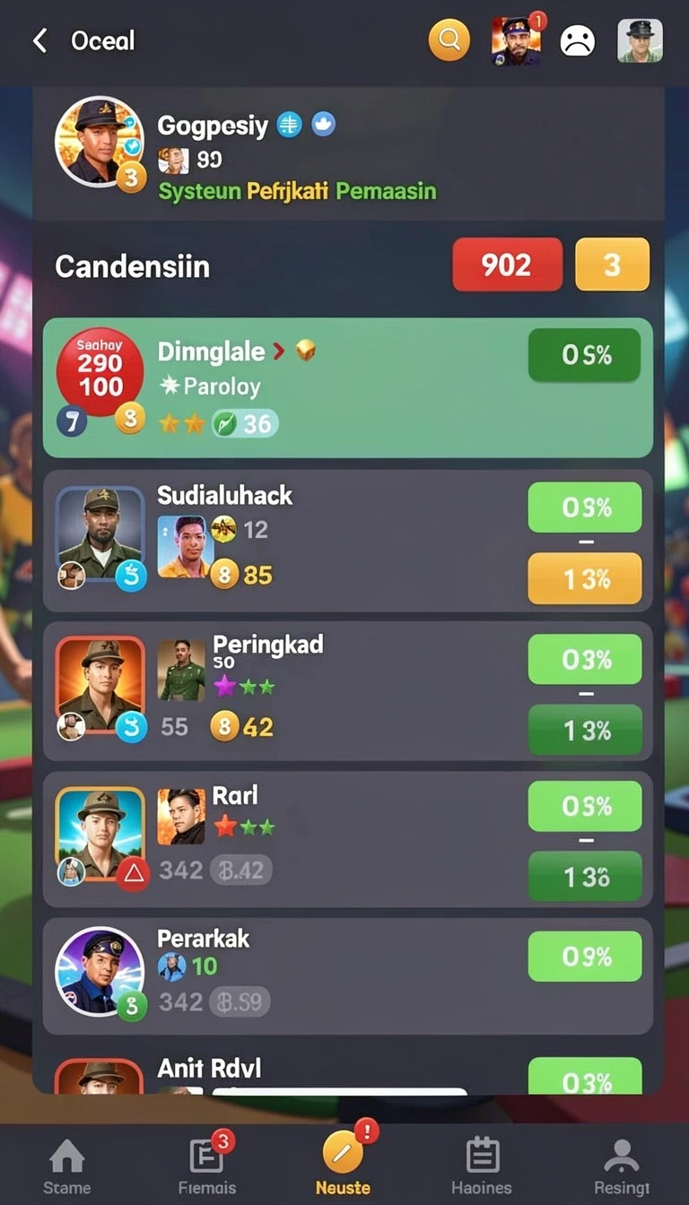 Beragam pilihan permainan menarik dalam aplikasi Aplikasi gn168 Resmi dan Terpercaya di Android.