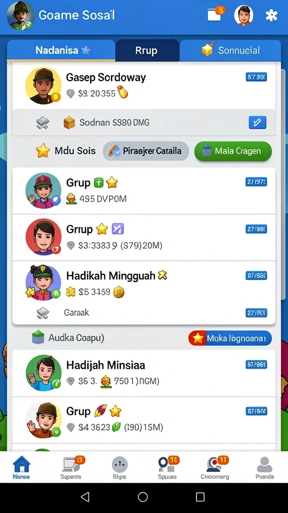 Beragam pilihan permainan menarik dalam aplikasi Aplikasi dora77 Resmi dan Terpercaya di Android.