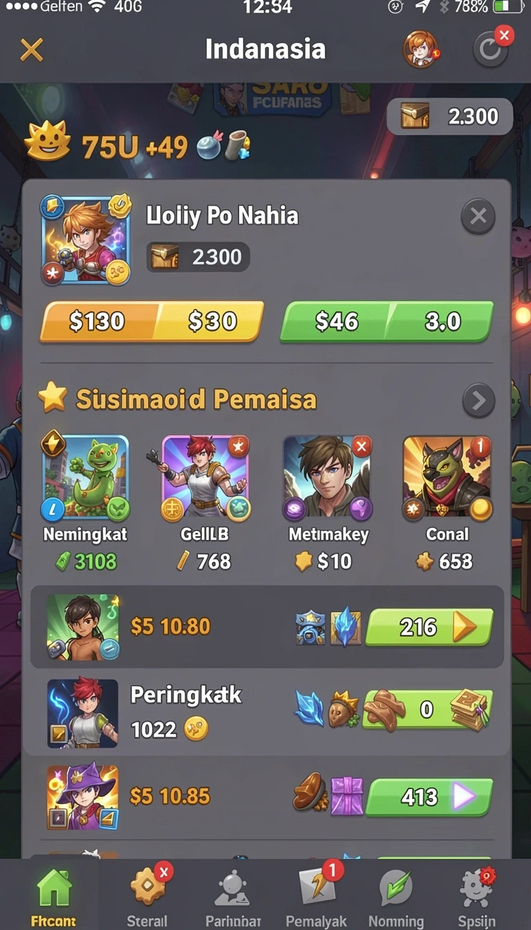 Beragam pilihan permainan menarik dalam aplikasi Aplikasi qq1221 Resmi: Download dan Instalasi.