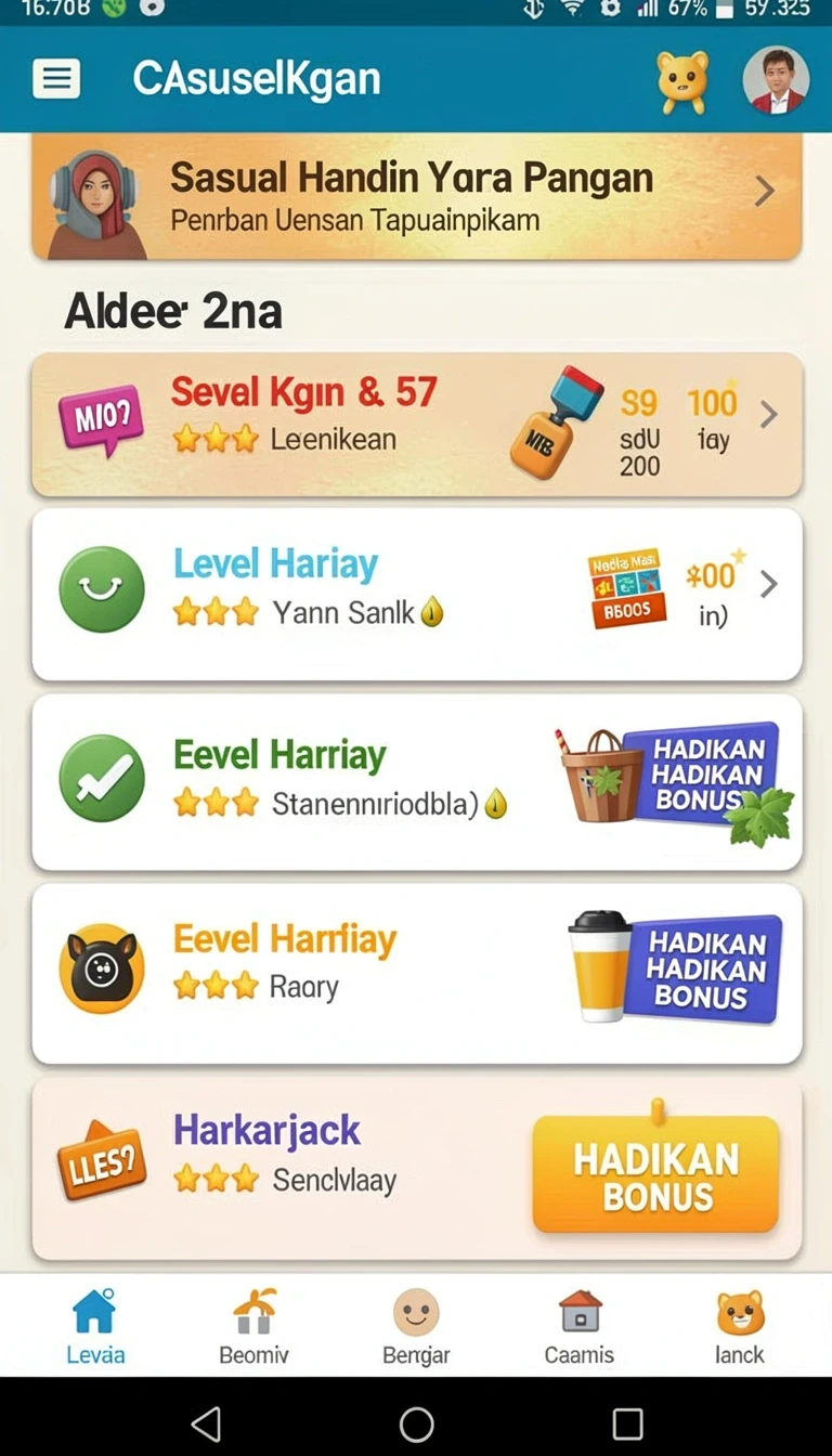 Beragam pilihan permainan menarik dalam aplikasi 3446 Terbaru: Download APK Resmi dan Aman.